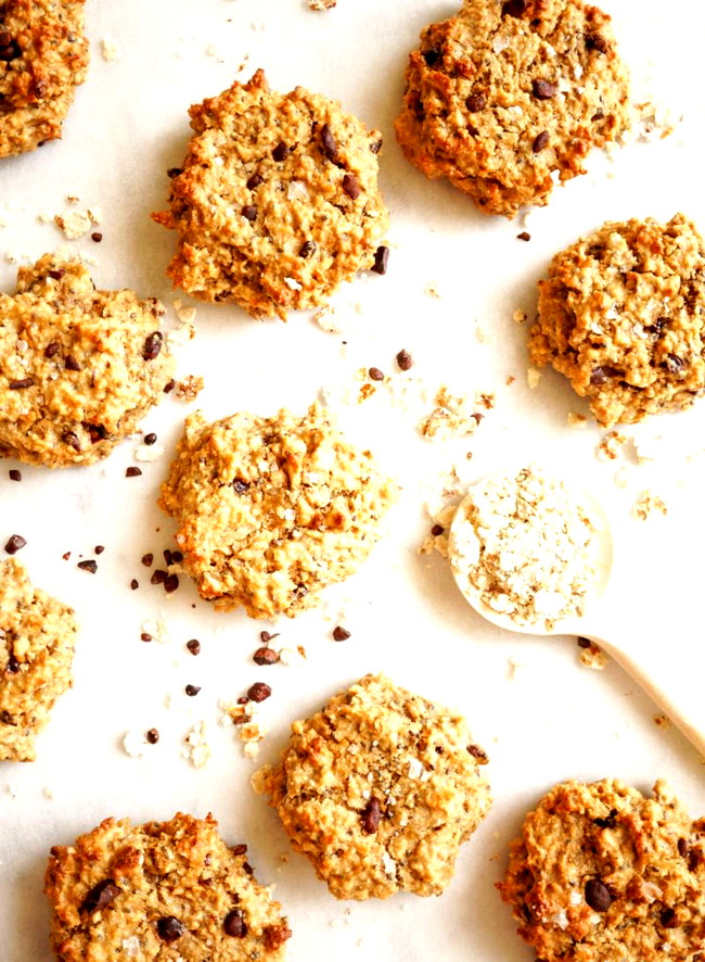 Image ofCrumbled Tigernuts Chocolate Chip Cookies
